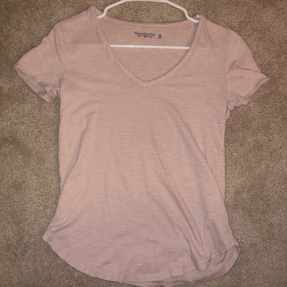 Abercrombie & Fitch Baby Pink Tee